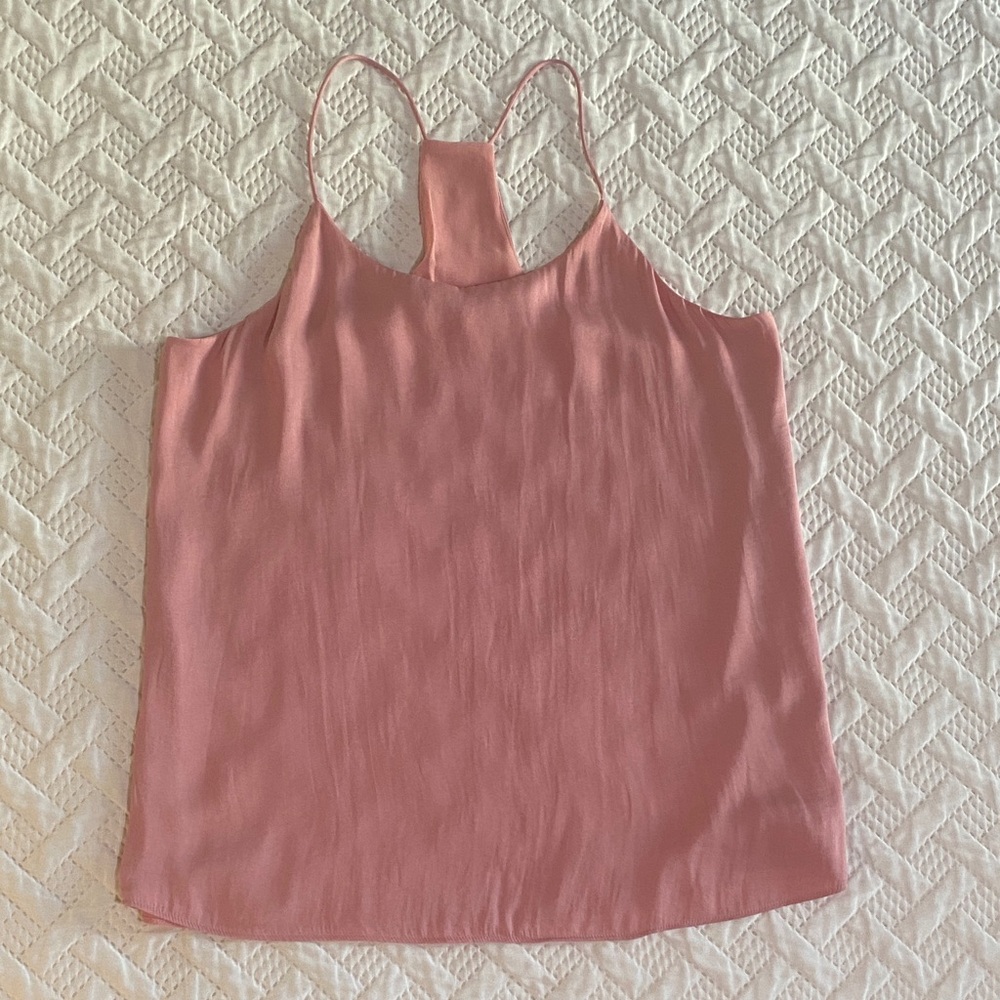 Naked Zebra Women’s size M Blush Pink Elegant Classical Camisole Top